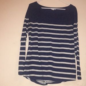 Long sleeve striped shirt